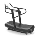 Curved treadmill lowest noise self-unpowered running machine